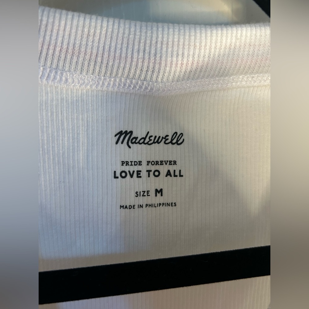 NWT Madewell Pride Brightside Tank Size Medium - Picture 9 of 13